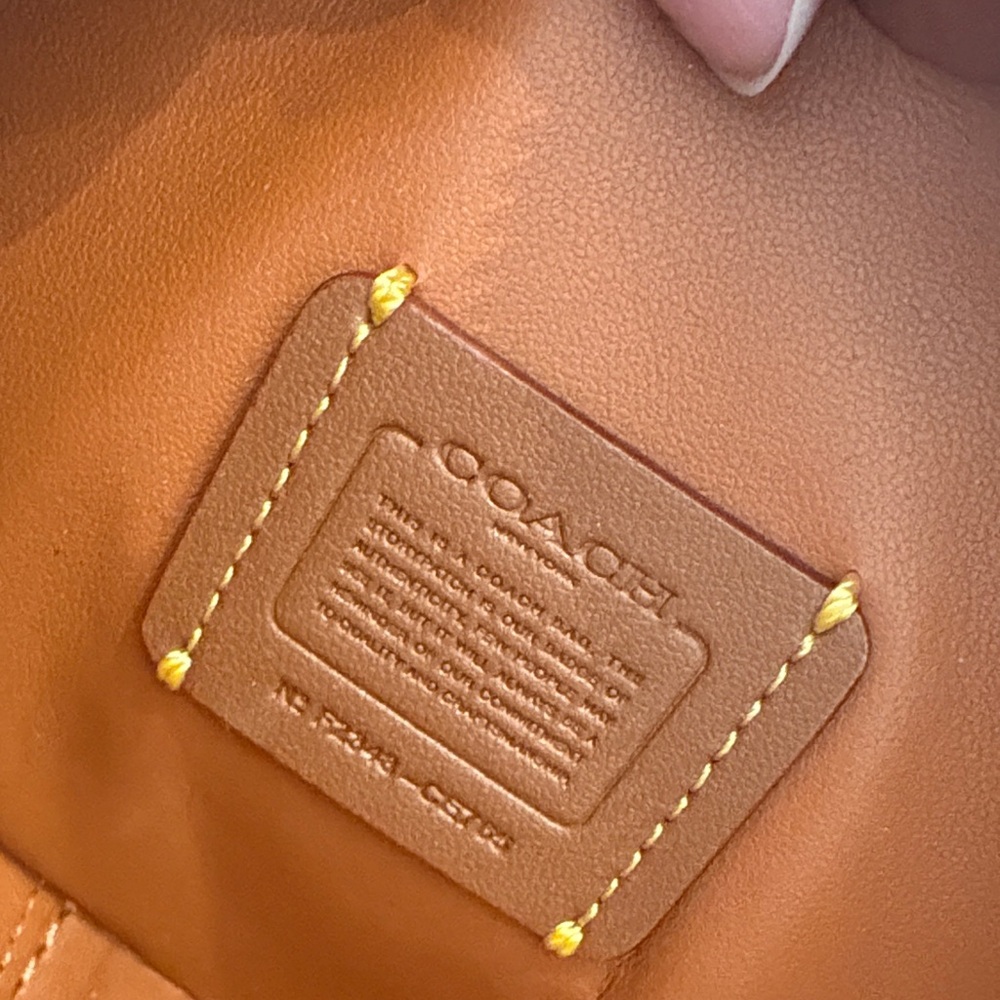 Coach Heart-Shaped Black Mini Bag - Picture 8 of 8